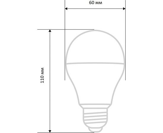 Светодиодная лампа REXANT груша, A60, 11,5 Вт, E27, 1093 лм, 4000 K, нейтральный свет 604-004 – изображение 7