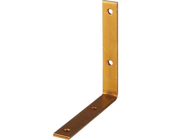 Мебельный уголок ЗУБР узкий УМ-5.0 150х150х25 х 5мм желтый цинк 31031-150 