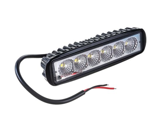 Фара рабочего света Nord-Yada 18Вт прямоугольная 6 диодов ближний 156х42х40 904840 