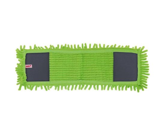 Плоская насадка для швабры/держателя 40 см YORK МОП Salsa карманы, ворсистая микрофибра, ворс 2 см 081310 