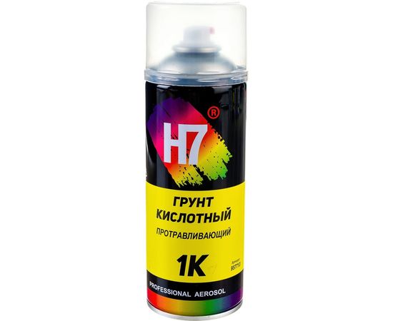 Кислотный протравливающий грунт H7 1К зеленый, аэрозоль, 520 мл 957713 