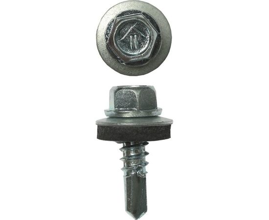 Саморез оцинкованный 2500 шт (19х5.5 мм) для крепления кровельных материалов к металлическим конструкциям ЗУБР 4-300310-55-019 