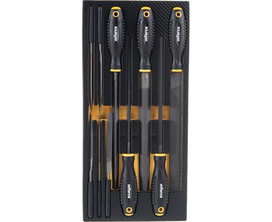 Набор напильников и надфилей Inforce 10 шт 06-09-92 