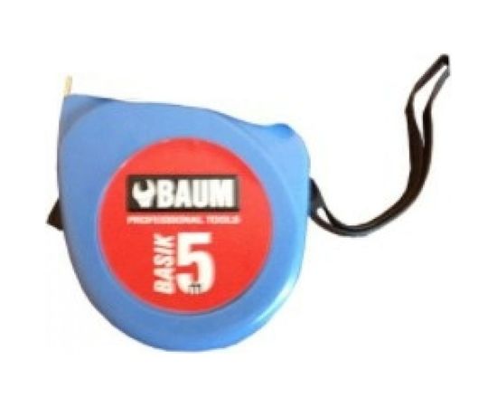 Рулетка 5 метров в пластиковом корпусе BAUM 330M5 