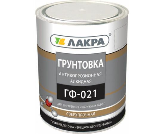 Грунт Лакра ГФ-021 серый, 1 кг 90000677059 