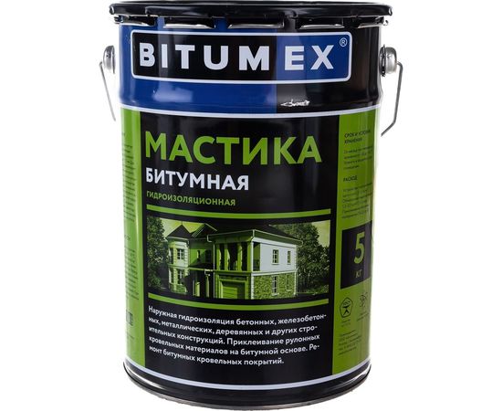 Битумная гидроизоляционная мастика Битумекс МБ-016 