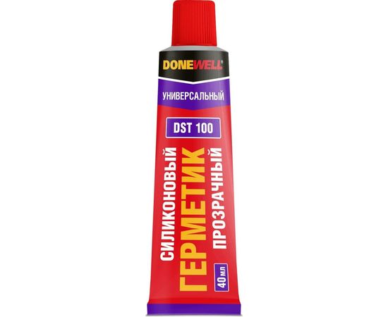 Силиконовый герметик DONEWELL универс. прозрачный 40 мл DST100 