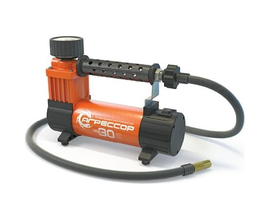 Металлический автомобильный компрессор 12В, 140Вт АГРЕССОР AGR-30 