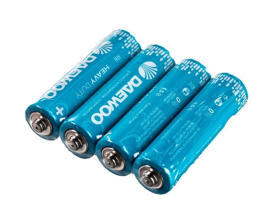 Солевая батарейка DAEWOO R 6 Heavy Duty 2021 4S 5029279 – изображение 2