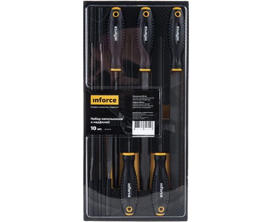 Набор напильников и надфилей Inforce 10 шт 06-09-92 – изображение 2