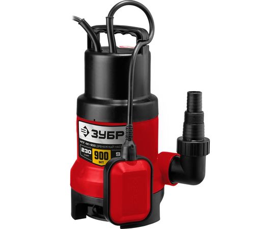 Дренажный насос ЗУБР 900 Вт для грязной воды НПГ-М1-900 – изображение 2