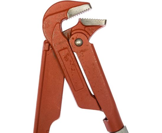 Ключ (трубный, CrV, 90 градусов, 1,5 дюйма) Biber ПРОФИ 90052 тов-117547 – изображение 2