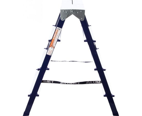 Двухсторонняя стальная стремянка Алюмет MD M8204 – изображение 2
