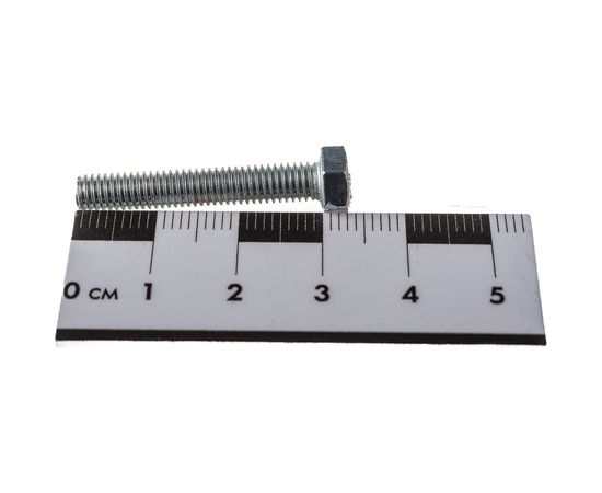 Болт с шестигранной головкой Метизный двор 5x30 DIN 933, 500 шт. 4690441033611 – изображение 3