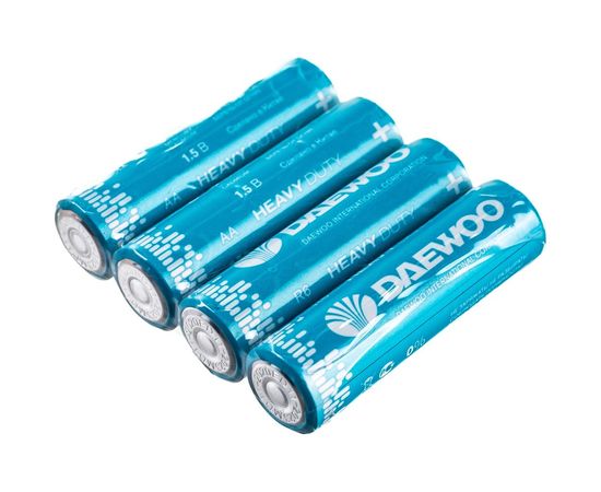 Солевая батарейка DAEWOO R 6 Heavy Duty 2021 4S 5029279 – изображение 3