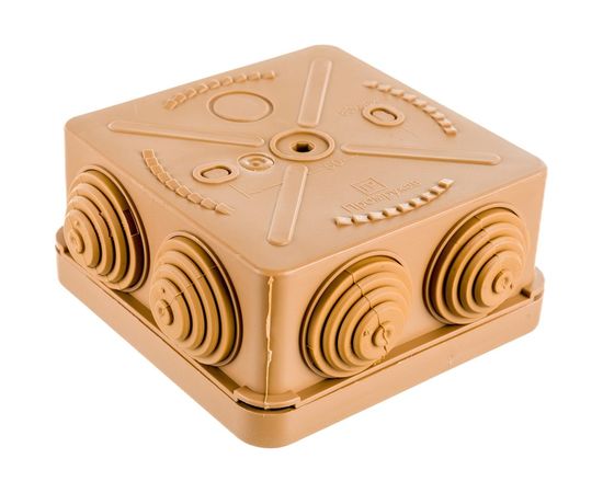 Распределительная коробка Промрукав для о/п безгалогенная HF бук 80х80х40 40-0210-8001 – изображение 3