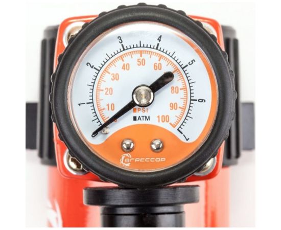 Металлический автомобильный компрессор 12В, 140Вт АГРЕССОР AGR-30 – изображение 3