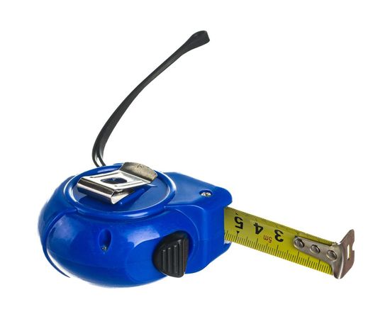 Рулетка TUNDRA пластиковый корпус, 5 м х 19 мм 881685 – изображение 3