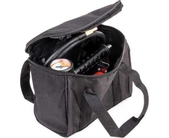 Металлический автомобильный компрессор 12В, 140Вт АГРЕССОР AGR-30 – изображение 4