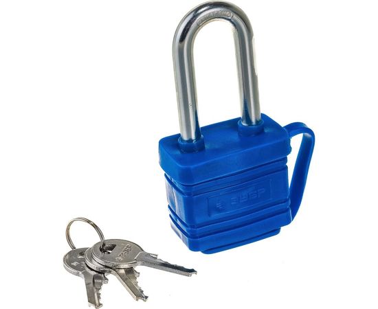 Навесной всепогодный замок 40 мм ЗУБР ЭКСПЕРТ 37212-40 – изображение 4