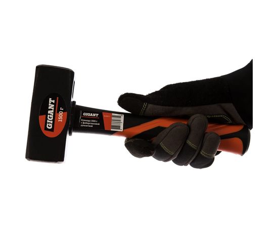 Кувалда 1500 грамм с фибергласовой рукояткой Gigant SLH15-1 – изображение 4