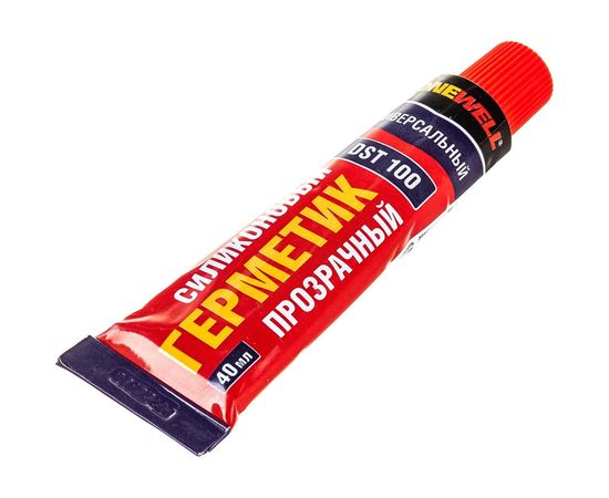 Силиконовый герметик DONEWELL универс. прозрачный 40 мл DST100 – изображение 4