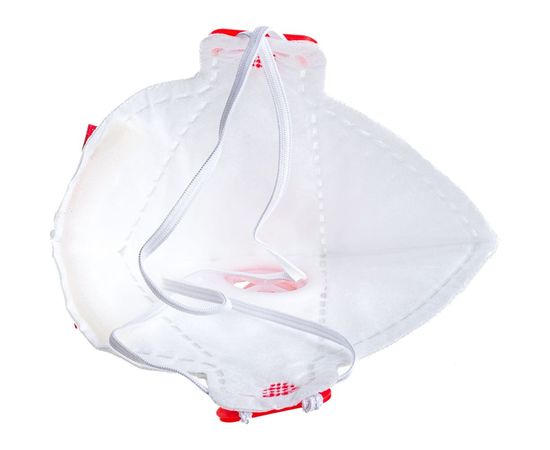 Респираторная четырёхпанельная маска Delta Plus FFP3 10 шт. M1304VC – изображение 4