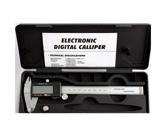 Электронный штангенциркуль Vertextools 150 мм 3010-01 – изображение 4