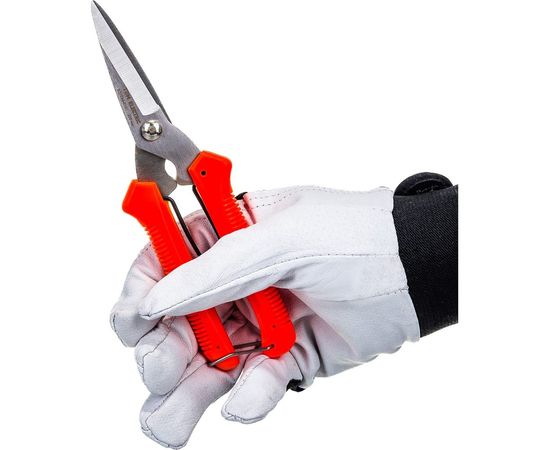 Ножницы для резки пластика, нержавеющая сталь, 200 мм, серия ""Алмаз"" TDM SQ1034-0101 – изображение 4