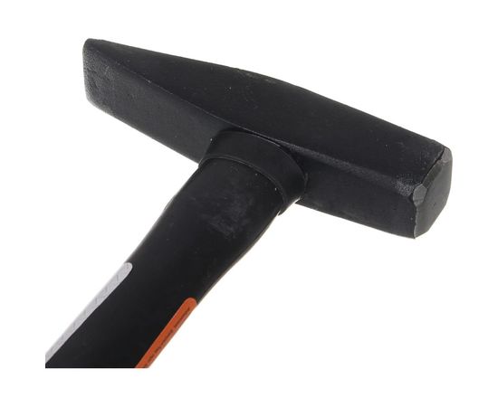 Кованый молоток ЕРМАК с фиберглассовой двухкомпонентной ручкой 200г 662-416 – изображение 5