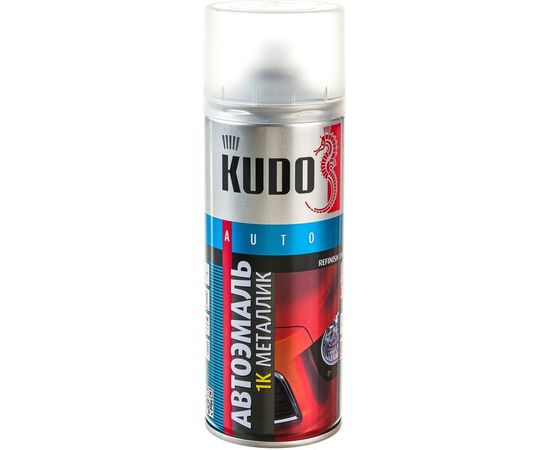 Автомобильная ремонтная металлизированная эмаль KUDO Серый базальт 242 520 мл 41242 11605173 – изображение 5