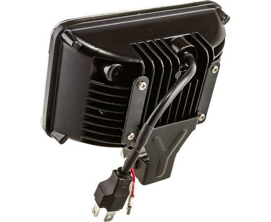 Светодиодная фара SKYWAY OFF ROAD 165*115 мм прямоугольная 12V/24V 126W 6000К 51 диода S07201071 – изображение 5