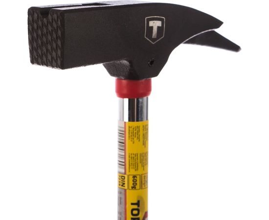 Шиферный молоток TOPEX с двухкомпонентной рукояткой, 600 г 02A140 – изображение 5