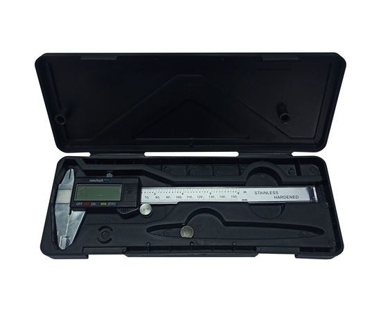 Электронный штангенциркуль Vertextools 150 мм 3010-01 – изображение 6