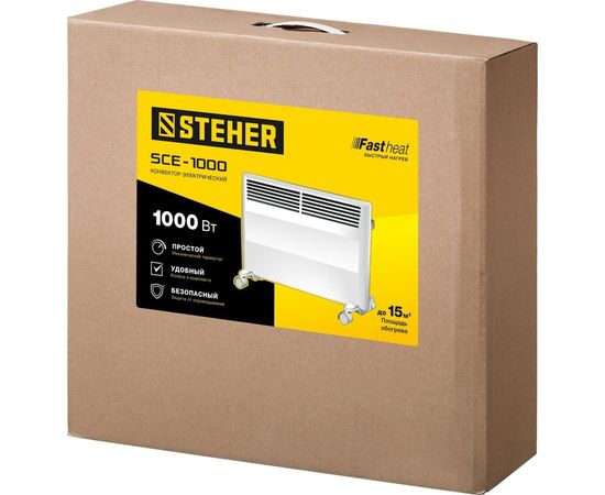 Электрический конвектор STEHER 1 кВт SCE-1000 – изображение 7