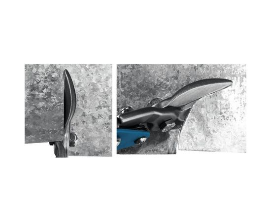 Правые усиленные ножницы по металлу KRAFTOOL Alligator 250 мм 2328-OR – изображение 9