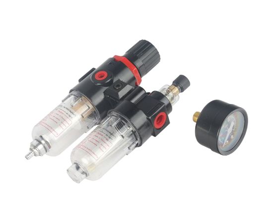 Фильтр влагоотделитель с лубрикатором FRL 180 1/4F PATRIOT 830901001 