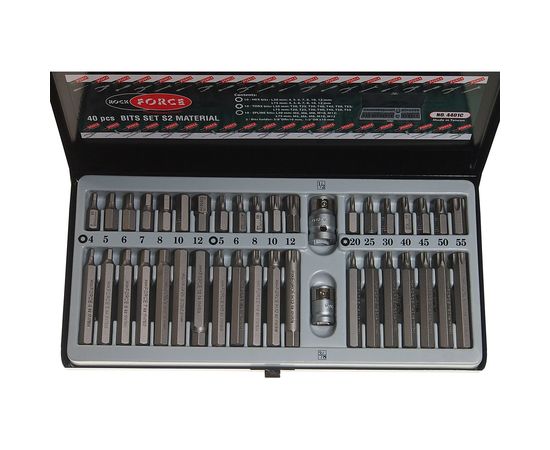 Набор вставок TORX с держателями (40 шт; 10 мм) ROCKFORCE RF-4401C 