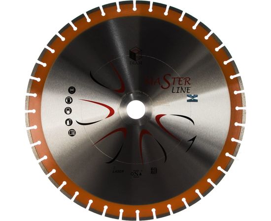Круг алмазный сегментный 1A1RSS Универсал Master Line (600х90/50 мм) DIAM 000492 