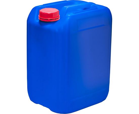 Канистра п/э 21.5 л, синяя, 300х235х390 мм, штабелир. с пробкой UN Тара.ру 20815 