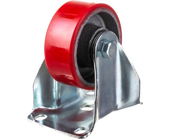 Большегрузное полиуретановое колесо неповоротное FCP 92 (75 мм; 150 кг) А5 1000471 