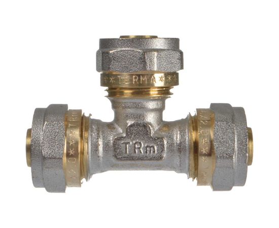 Тройник Terma 16x16x16 цанга/цанга/цанга TRm 01400 35503 