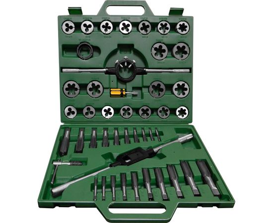 Набор плашек и метчиков Резолюкс 45 предметов 20245 