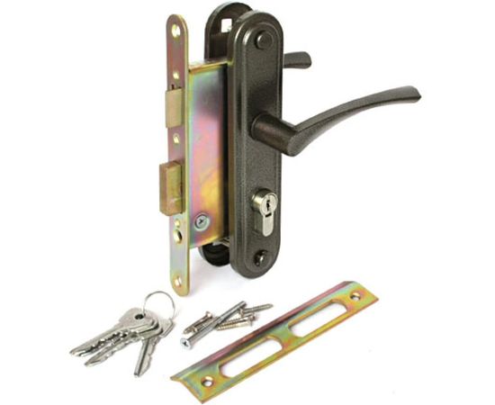 Врезной замок ЗЕНИТ ЗВ4-3.07 бронза 16810 