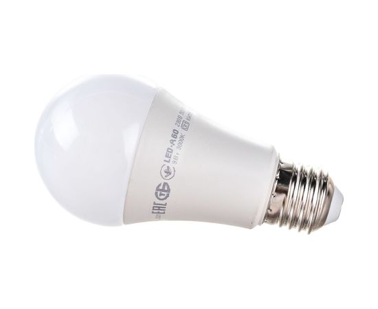 Лампа IEK LED A60, 9вт, 230В, 3000К, E27 LLE-A60-9-230-30-E27 – изображение 2