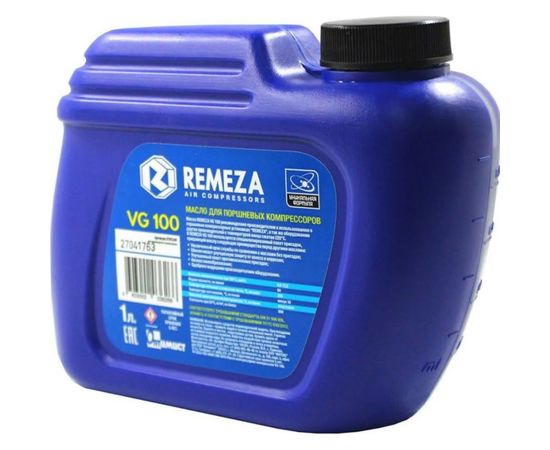 Масло компрессорное 1 л Remeza VG 100 – изображение 2