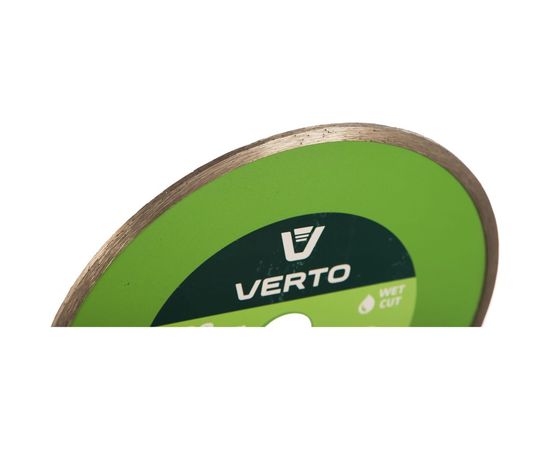 Диск алмазный сплошной 180x22.2 мм VERTO 61H3T8 – изображение 2