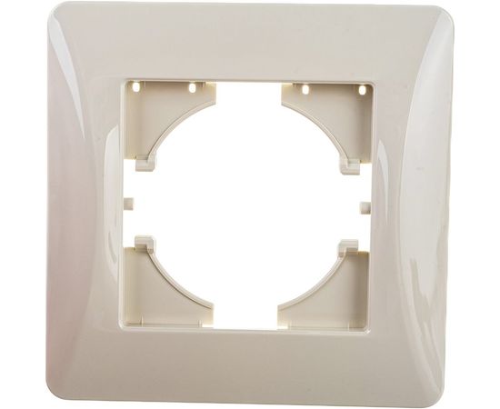 Рамка GUSI ELECTRIC Ugra 1-местная, цвет бежевый С1110-003 – изображение 2