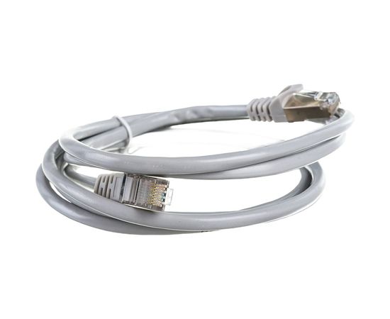 Патч-корд Cablexpert FTP PP6-2m кат.6, 2м, литой, многожильный серый PP6-2M – изображение 2
