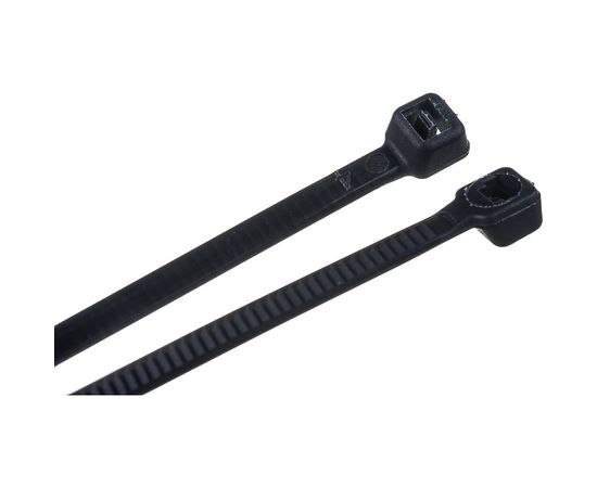 Ленточная хомут-стяжка Gigant 3,6х300 черный, 100 шт G/1/6 – изображение 2